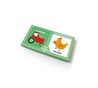 La ferme - Une poule Je joue et j'apprends - Mes premiers mots: 1 livre et 10 puzzles
