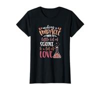 La fertilité Fait Un Miracle Peu de Science Beaucoup d'amour FIV T-Shirt