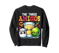 La fête Amusante de la Tequila Cinco De Mayo à Trois Amis Sweatshirt