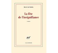 La fête de l'insignifiance