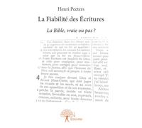 La Fiabilité des Écritures