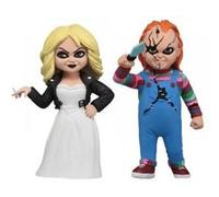 NECA Toony Terrors Bride of Chucky Lot de 2 Figurines d'action 6" 0634482397435 Multicolore
