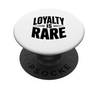 La fidélité est Rare Citation Unique pour Les Vrais Amis Amateurs PopSockets PopGrip Adhésif