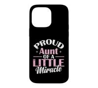 La fière Tante d'un Petit Miracle Coque pour iPhone 14 Pro Max