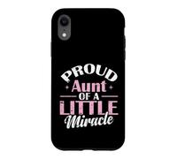 La fière Tante d'un Petit Miracle Coque pour iPhone XR