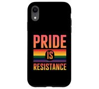 La fierté, C'est la résistance, l'autonomisation, l'égalité Coque pour iPhone XR