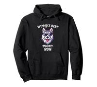 La fierté des Amoureux des Chiens - World's Best Husky Mum Mom Sweat à Capuche