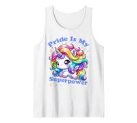 La fierté est ma licorne superpuissante Débardeur