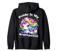 La fierté est ma licorne superpuissante Sweat à Capuche