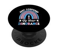 La fierté Trans Vient de confondre Votre Ignorance PopSockets PopGrip Adhésif