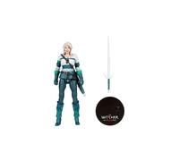 McFarlane Bandai MCF13409 Figurine articulée The Witcher 3 Elder Blood Ciri, 18 cm.