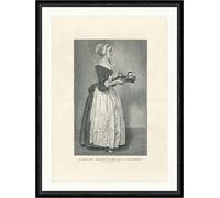La fille au chocolat Liotard La Belle Chocolatière de Vienne Faksimile_C 2840