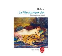 La Fille aux yeux d'or - Honoré de Balzac - Lgf - Poche - Roman