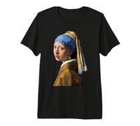 La Fille avec Une Perle par Johannes Vermeer T-Shirt Haut de Gamme