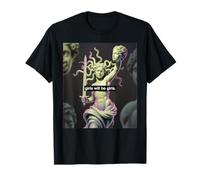 La fille sera une méduse pour filles T-Shirt