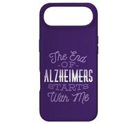 LA Fin DE LA MALADIE D'ALZHEIMER Commence avec Moi : Purple Meme Awareness Walk Coque pour iPhone Air