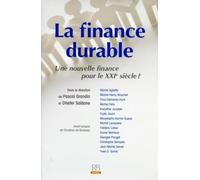 La finance durable Pascal Grandin (Auteur), Dhafer Saidane (Auteur)
