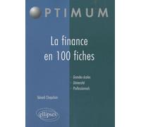 La finance en 100 fiches - Gérard Chapalain - Ellipses - broché - Etude