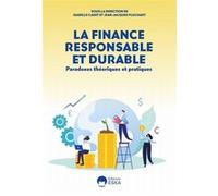 Collectif – La finance responsable et durable – Paradoxes théoriques et pratiques – Broché