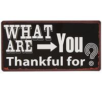 La Finesse Décoratif Aimant de Réfrigérateur pour Maison, What are You, Thankful for?, 5 cm x 10 cm