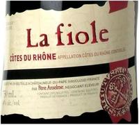 La Fiole Côtes du Rhône - Vin rouge des Côtes du Rhône 2022