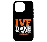 La FIV a Fait ma Part Design Audacieux Coque pour iPhone 16 Pro