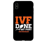 La FIV a Fait ma Part Design Audacieux Coque pour iPhone XS Max