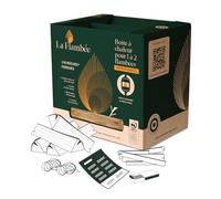 La Flambée Kit d'Allumage Complet, Bois de Chauffage,10 Bûches de 33cm, Allume-feu, pour Poêle, Four à Pizza et Braséro