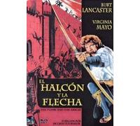 La flèche et le flambeau (The Flame and the Arrow, Importé d'Espagne, langues sur les détails)