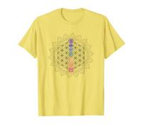 La Fleur de Vie et Les Chakras T-Shirt