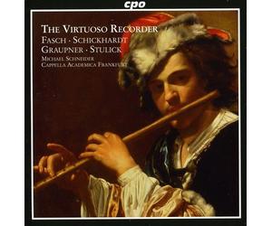 La Flûte À Bec Virtuose, Vol. 1. Œuvres pour Flûte de Fasch, Schickhardt, Graupner, Stulick. Schneider.