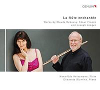 Enchantée. Debussy, Franck, Jongen : Œuvres pour Flûte et Piano. Heinzmann, Blumina
