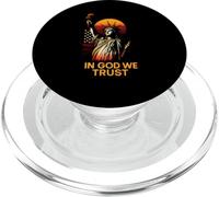La Foi américaine en Dieu, Nous Avons Confiance, Religion chrétienne rétro PopSockets PopGrip pour MagSafe