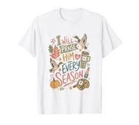 La Foi chrétienne de l'automne Le loue T-Shirt Graphique avec Valeur