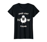 La Foi chrétienne - Mouton Perdu, Maintenant trouvé T-Shirt Graphique avec Valeur