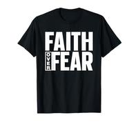 La Foi Contre La Peur Bible Religieux La Foi Contre La Peur T-Shirt