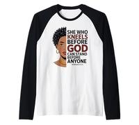 La Foi de la Reine Noire chrétienne Melanine Poppin est inspirante Manche Raglan