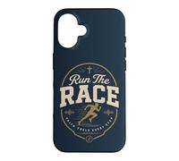 La Foi des Coureurs chrétiens alimente Un Verset de la Bible Coque pour iPhone 16