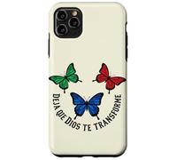 La Foi du Papillon chrétien Laisse Dieu se Transformer Coque pour iPhone 11 Pro Max
