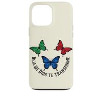 La Foi du Papillon chrétien Laisse Dieu se Transformer Coque pour iPhone 13 Pro Max
