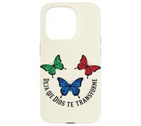 La Foi du Papillon chrétien Laisse Dieu se Transformer Coque pour iPhone 15 Pro