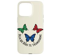 La Foi du Papillon chrétien Laisse Dieu se Transformer Coque pour iPhone 15 Pro Max