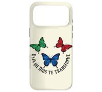 La Foi du Papillon chrétien Laisse Dieu se Transformer Coque pour iPhone 17 Pro Max