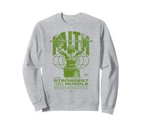 La foi est le muscle le plus fort Jésus Sweatshirt
