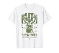 La foi est le muscle le plus fort Jésus T-Shirt