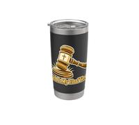 La foi est mon verdict final Christian Gavel Gobelet isotherme en acier inoxydable double paroi