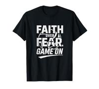 La Foi l'emporte sur la Peur. Le Jeu est lancé. Christian Volleyball 2 Timothy 1:7 T-Shirt