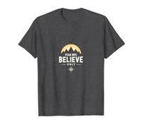 La Foi l'emporte sur la Peur, Les Hommes | Ne craignez Pas, ne Croyez qu'à l'inspiration T-Shirt, Homme, Chiné Foncé, 6XL