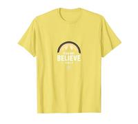 La Foi l'emporte sur la Peur, Les Hommes | Ne craignez Pas, ne Croyez qu'à l'inspiration T-Shirt, Homme, Citron, S