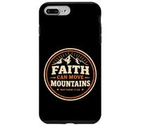 La Foi Peut déplacer des Montagnes Matthieu 17:20 Christian Coque pour iPhone 7 Plus/8 Plus